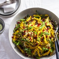 Spicy Chicken and Fregola Salad